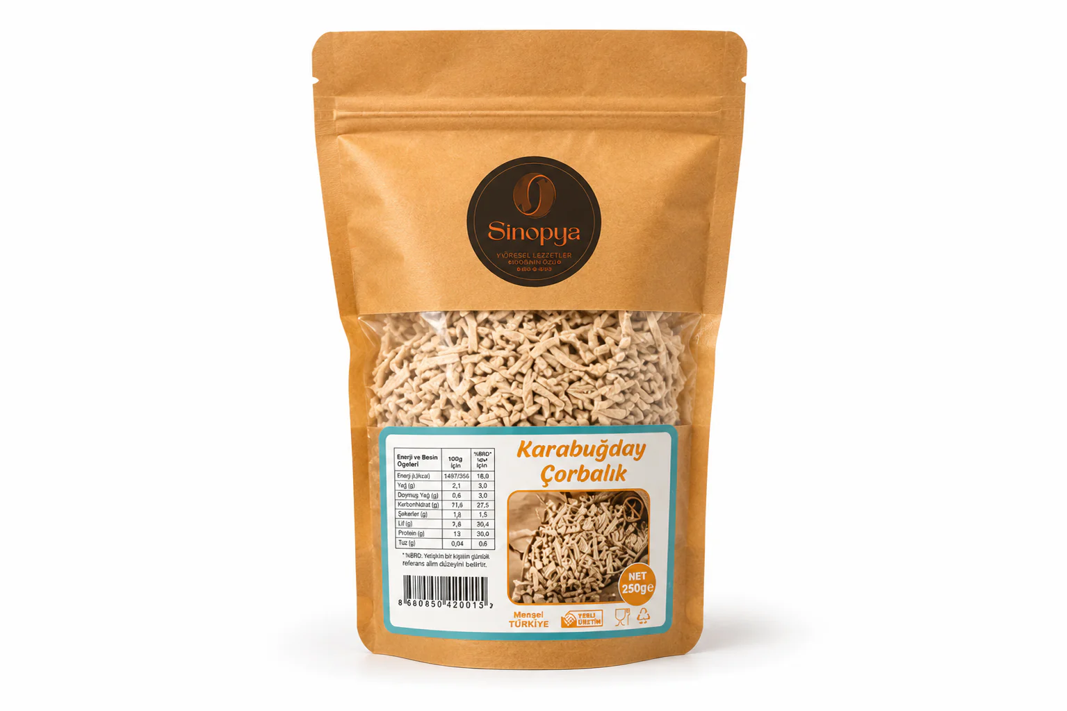 Karabuğday Çorbalık 250 GR (Glutensiz)